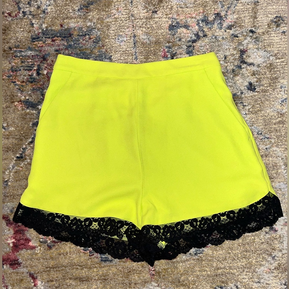 ASOS shorts with lace detailing